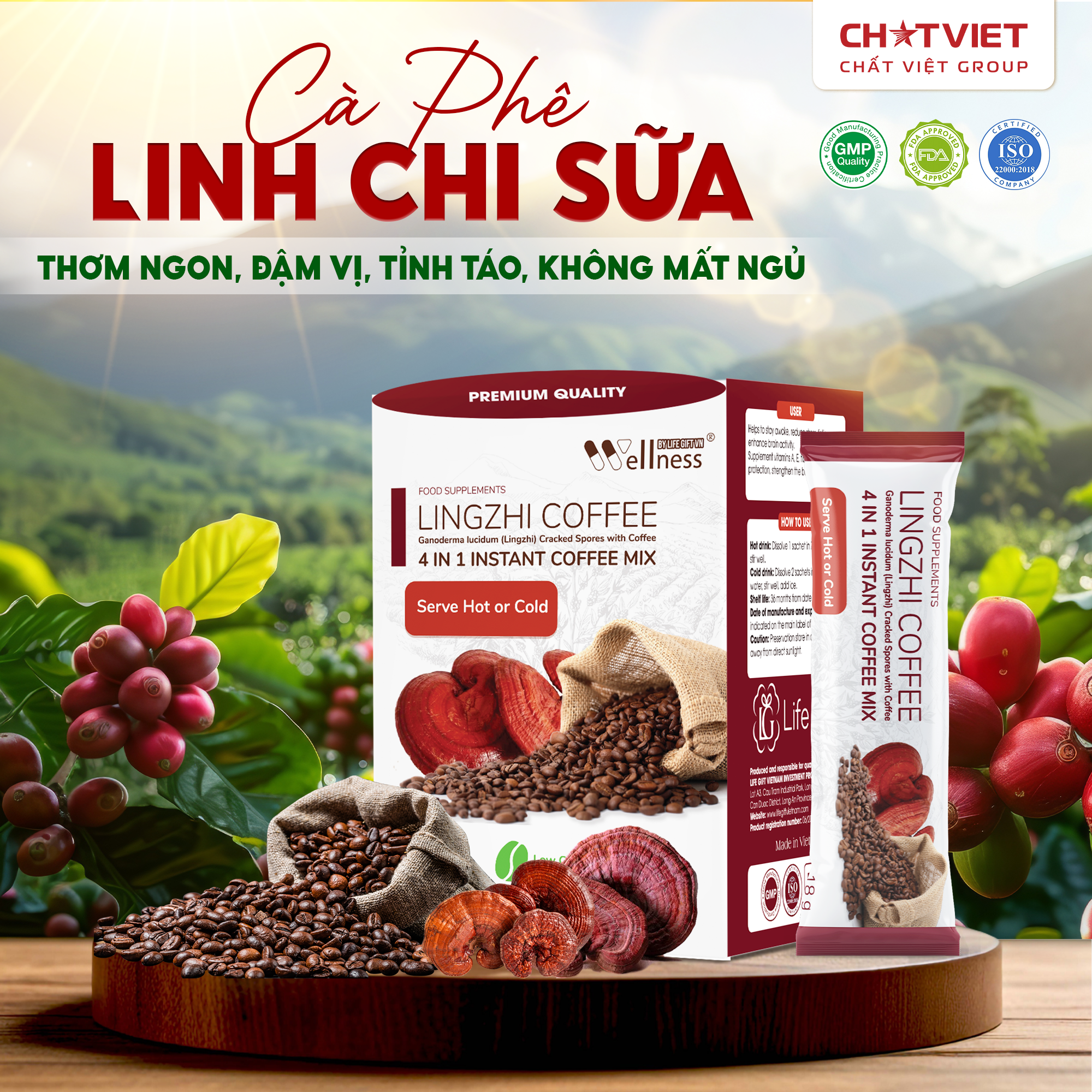 THOM NGON DAM VI LINH CHI SUA